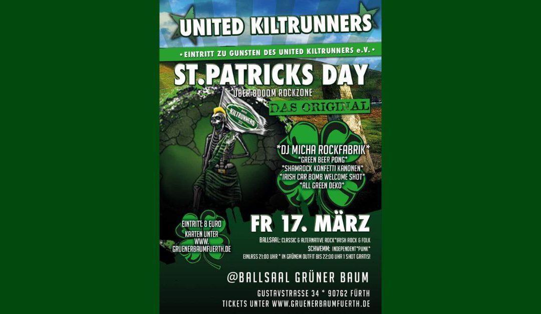 Die United Kiltrunners präsentieren den St. Patrick’s Day