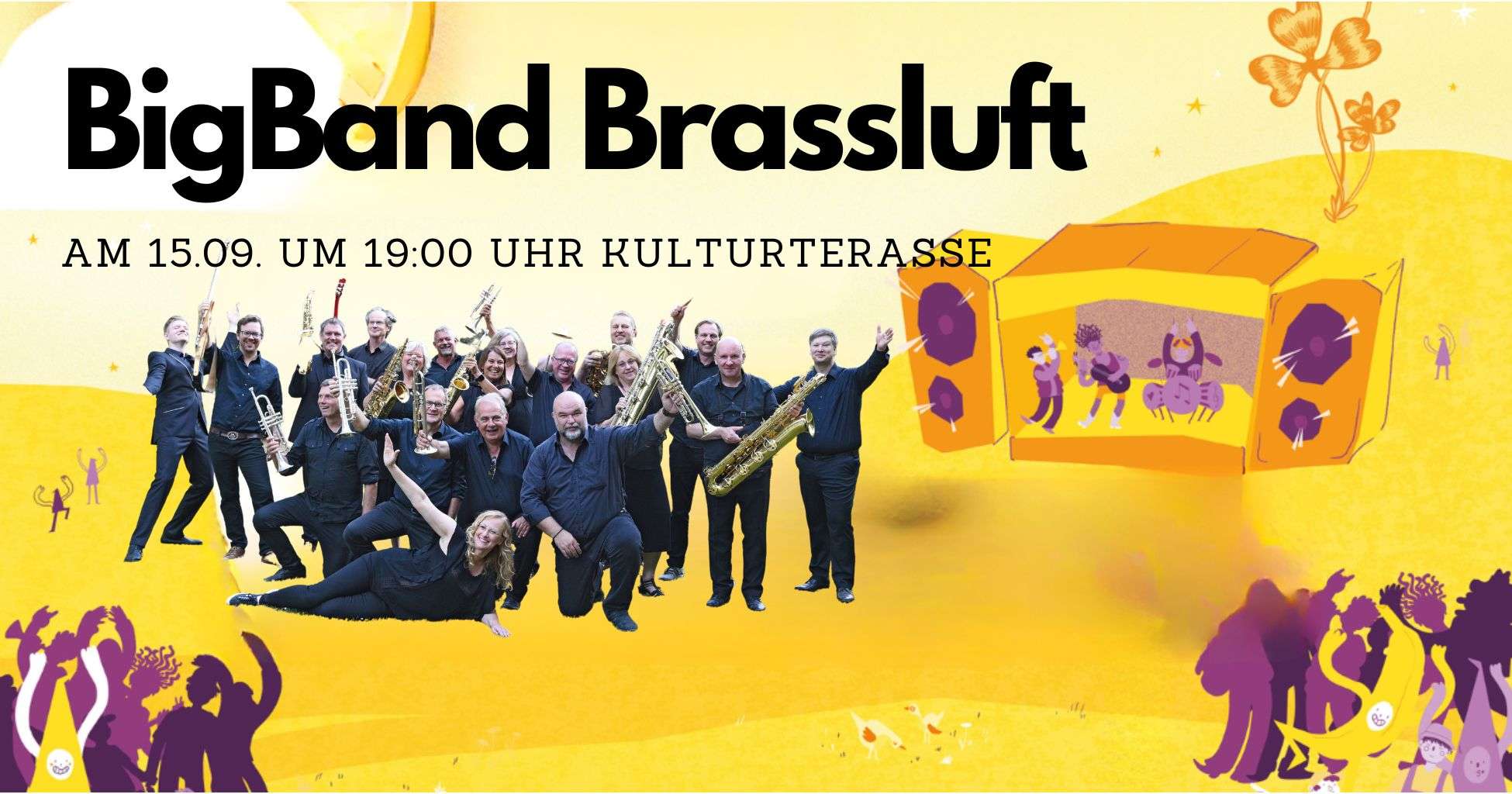 Big Band Brassluft Kulturterassen Fürth