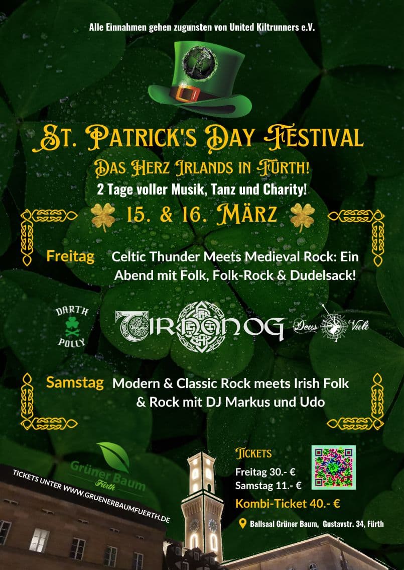 St Patrick's Day Festival Fürth Poster