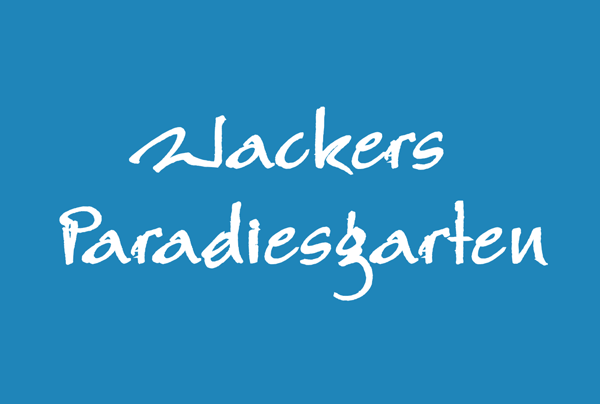 wackers paradiesgarten Logo